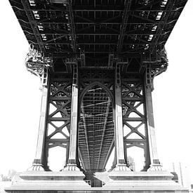 Manhattan Bridge New York sur erik driessen