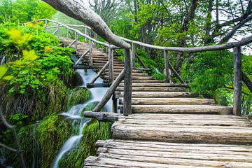 Natuurpark plitvice meren in Kroatië van Jennifer Hendriks