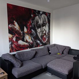 Photo de nos clients: KISS, Gene Simmons art par Jos Hoppenbrouwers