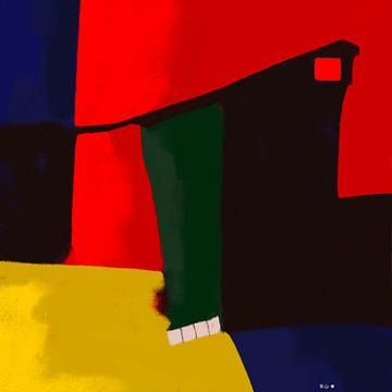 Abstraktion 10 von Martin Groenhout