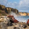 côte de Normandie Omaha Beach sur Annelies Cranendonk