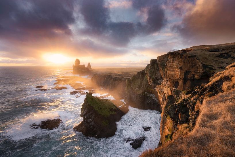 Londrangar Sunset von Jarno Boks