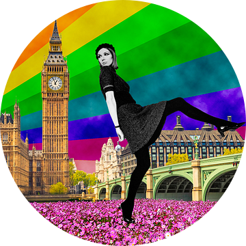 London Pride, 2017, (giclee print) van Anne Storno