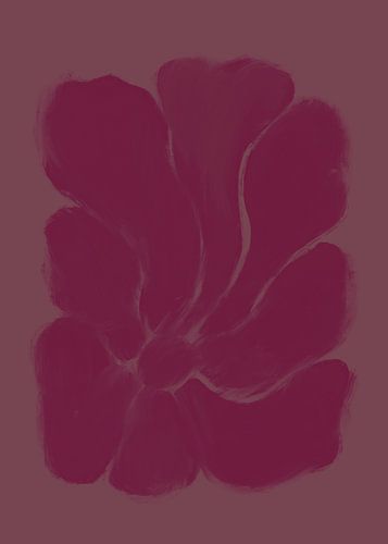 Illustration bohème en rose