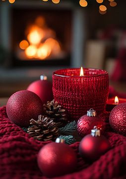 Kerstkaarsen van Lae