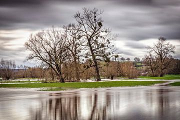 Hochwasser im Geul-Tal von Rob Boon