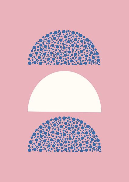 Minimalist and abstract organic forms, hip style by Studio Allee