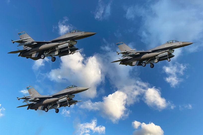 F-16 Fighting Falcon (General Dynamics F-16 Fighting Falcon), USAF par Gert Hilbink