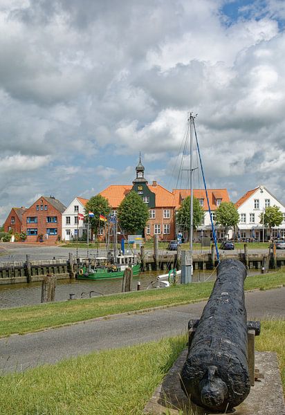 Tönning op het schiereiland Eiderstedt van Peter Eckert