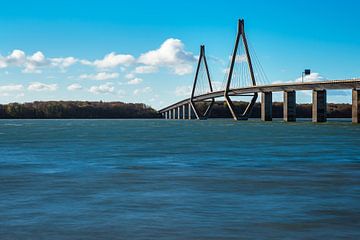 Eine Brücke zwischen Seeland und Falster in Dänemark von Rico Ködder