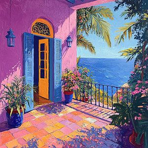 Matisse inspiriert Meer Fauvismus Meerblick Mediterran