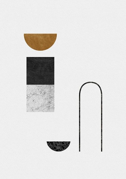 Abstract Geometric IV by Orara Studio