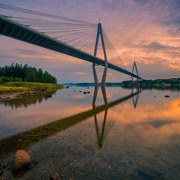 Pont d'Uddevalla, Suède sur Henk Meijer Photography