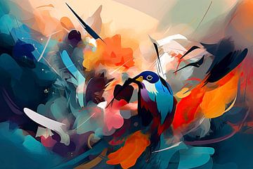 Abstract Aviary by Christian Ovís