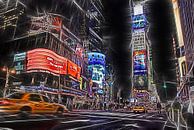 Times Square New York City von Joachim G. Pinkawa Miniaturansicht