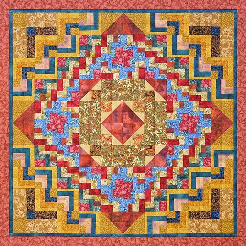 Magisch vierkant: Mandala 1