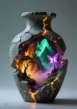 Creative Artistic Vase – Fantasy Inspired Home Decoration