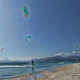 windsurfing sur Ed Vroom