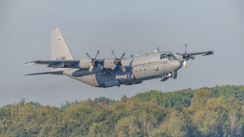 Royal Air Force Lockheed C-130H Hercules. by Jaap van den Berg