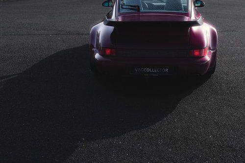 1991 Porsche 964 Turbo Rubystone Red by Gijs Spierings