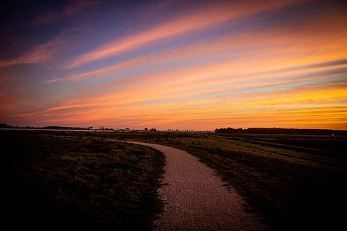 Lever de soleil à Roegwold