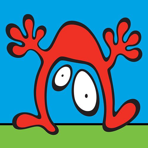 op z'n kop, upside down