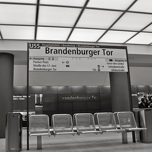 U-Bahn-Linie Brandenburger Tor Berlin