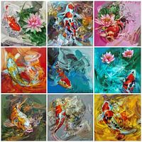 Koi-Fisch-Serie
