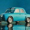 Ein Oldtimer - der Renault Dauphine Gordini von 1957 von Jan Keteleer