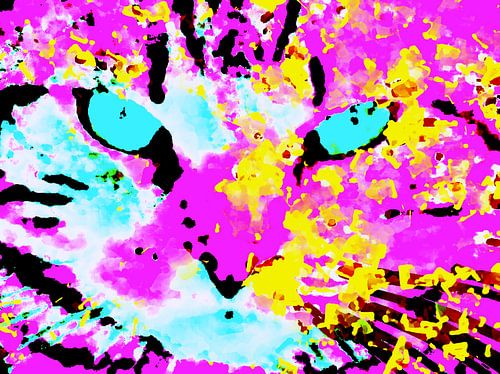 Pop Art Katze