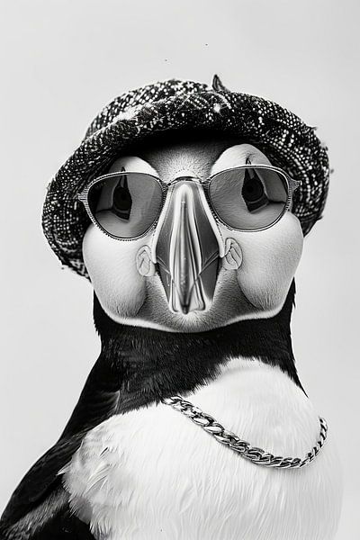 Papageitaucher von Poster Art Shop