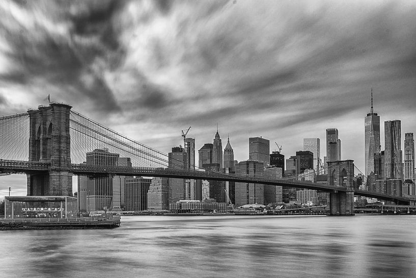 Skyline New York City van Bas Alstadt Fotografie