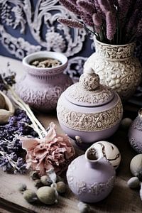 Moroccan Purple Still Life No 3