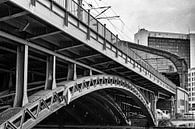 Spree Bridge Friedrichstraße Station Berlin by Frank Andree thumbnail