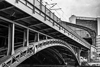 Spreebrücke Bahnhof Friedrichstraße Berlin