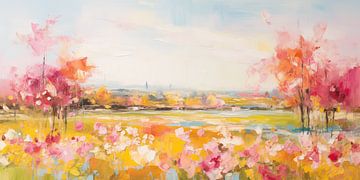 La joie du printemps à l'horizon sur Emil Husstege
