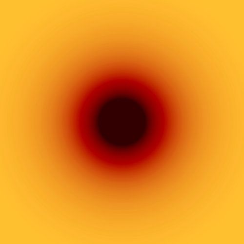 Zonsondergang Gradient Abstracte Kunst