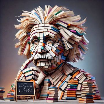 Kunst van boeken - Albert Einstein van Eric Nagel