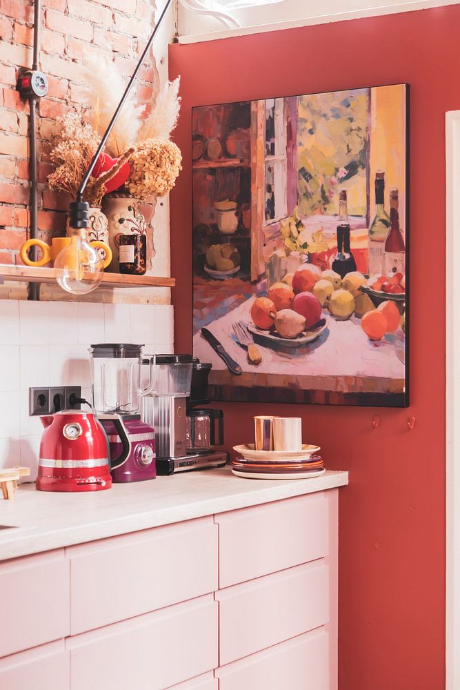 Kleurrijk stilleven  van Studio Allee 