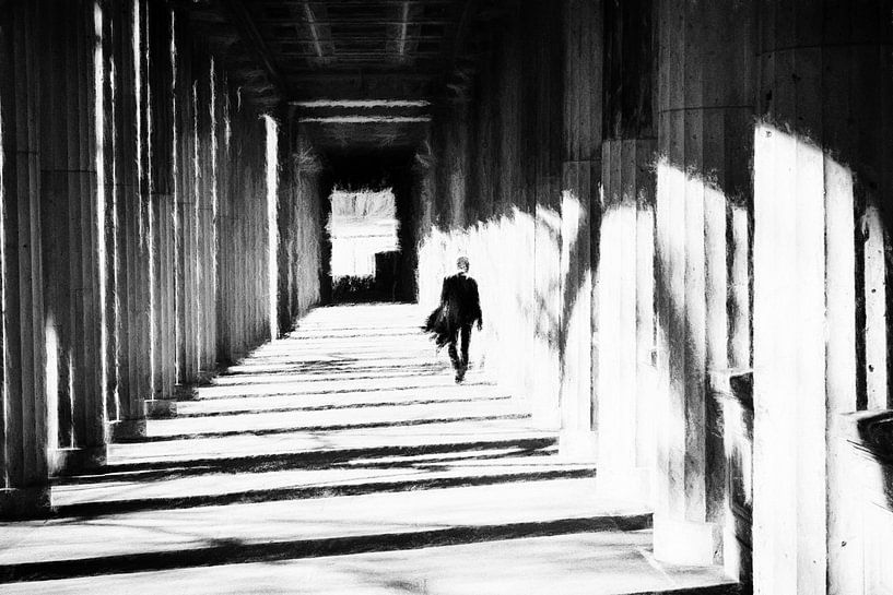 Street Photography Berlin - Relaxed by Frank Andree