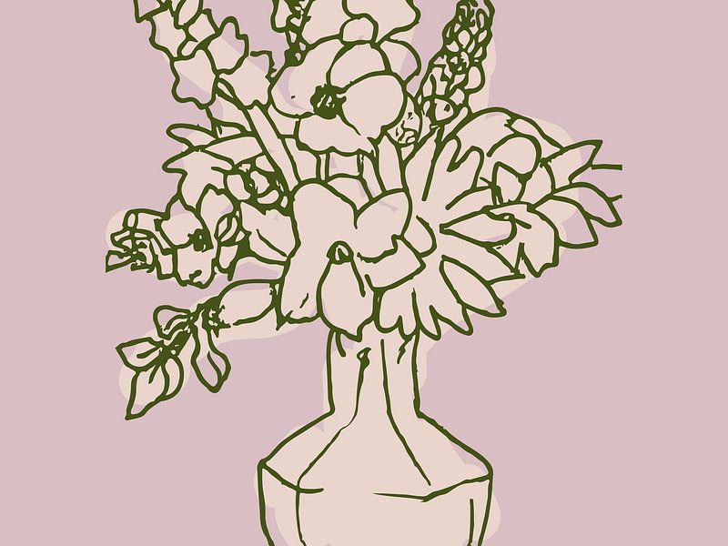 Fleur Simple No 01 von Treechild
