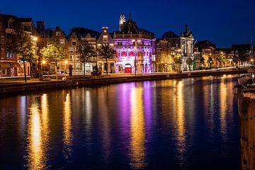 Teylers Museum at the Spaarne Haarlem by Robert Gort