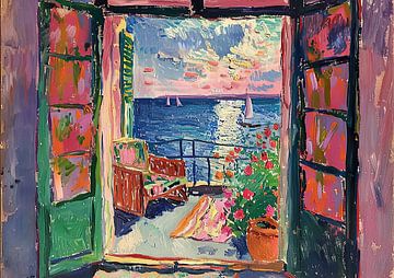 Henri Matisse inspires Open Window by Niklas Maximilian