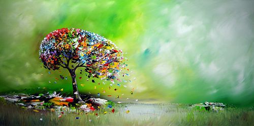 Green World by Gena Theheartofart