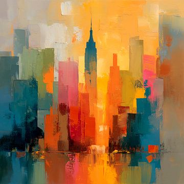NYC skyline van Harry Hadders Design