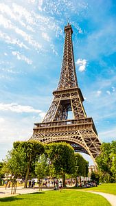 De Eiffeltoren in Parijs van Günter Albers