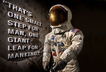 One small step for man  but one giant leap for mankind. van Brian Morgan