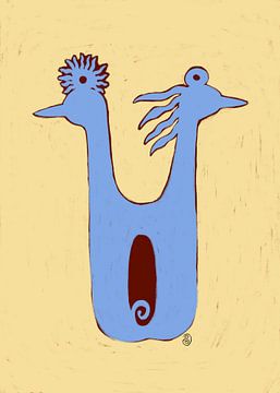 Vogels Paar van Sandra Poliakov