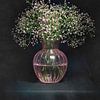 Stilleben rosa Gypsophila von Danny den Breejen