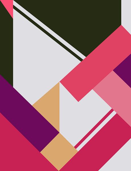 Abstract composition 1035 by Angel Estevez